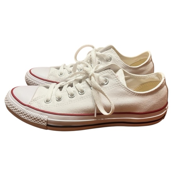Converse Chuck Taylor All Star White Sneakers Women’s 8 / Men’s 6 - Picture 3 of 12